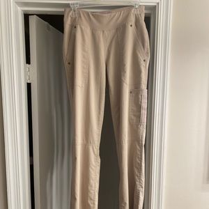 Purple Label Yoga By Healing Hands Khaki Pant